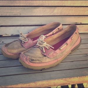 Twisted X Slip on Moccasins 8.5